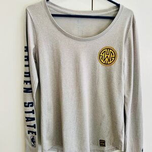 NIKE NBA- Golden State Warriors Women's Tee- Dry Fit- Size S